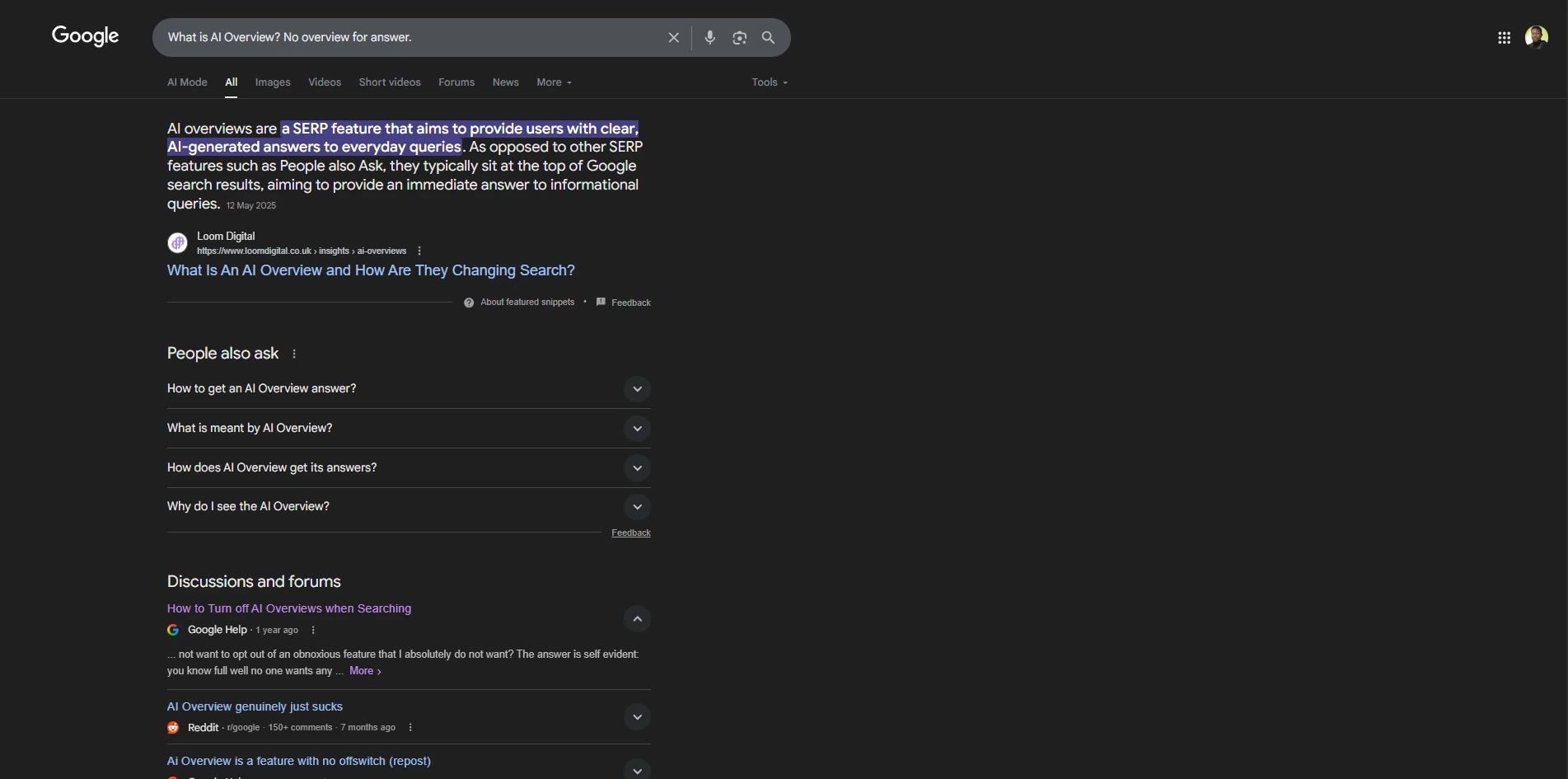 AI Overview Remover Clean Search Results