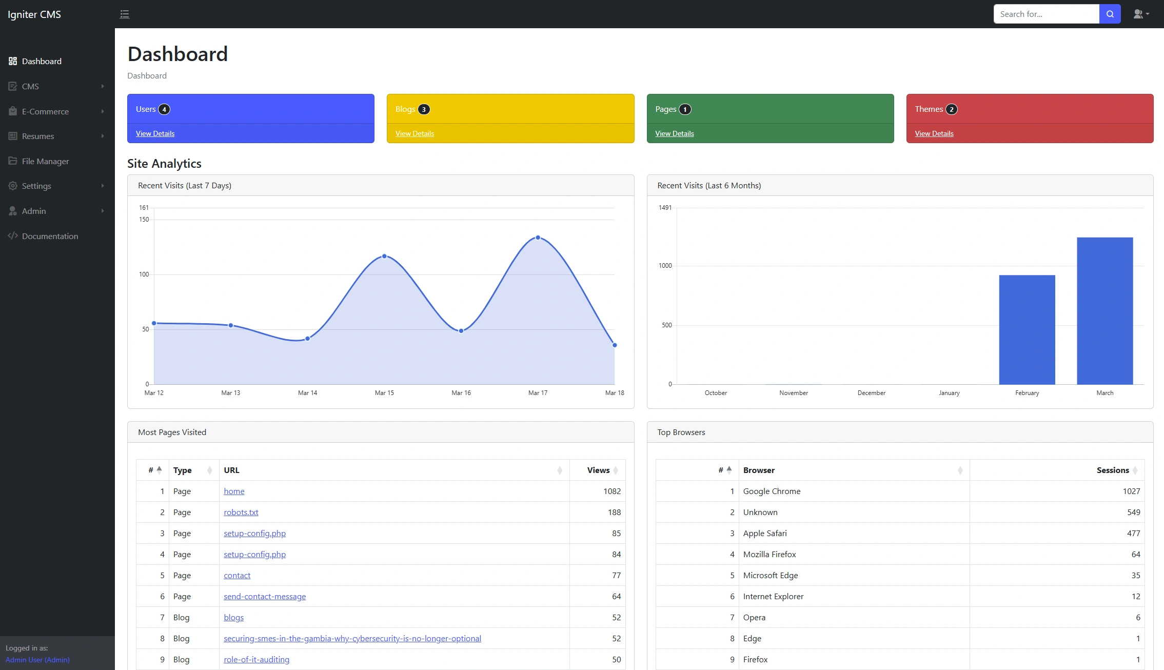 GamSecureTech Website Preview