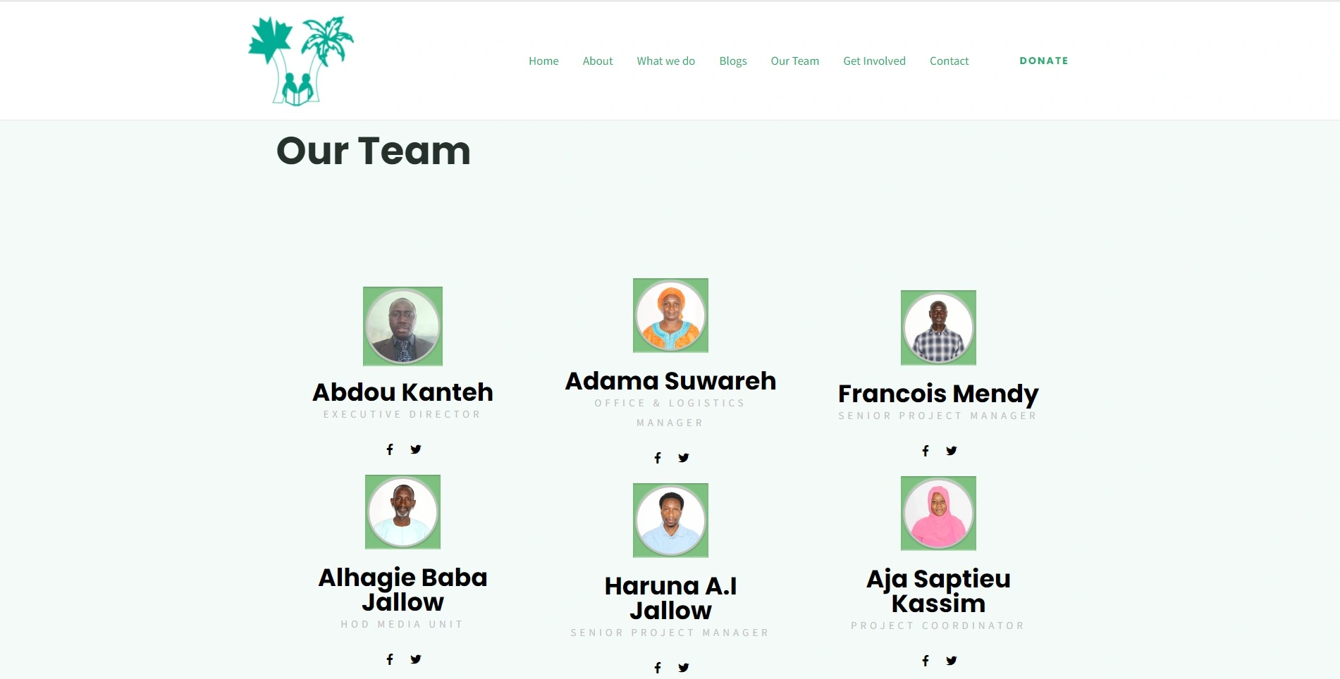 NSGA Website Preview