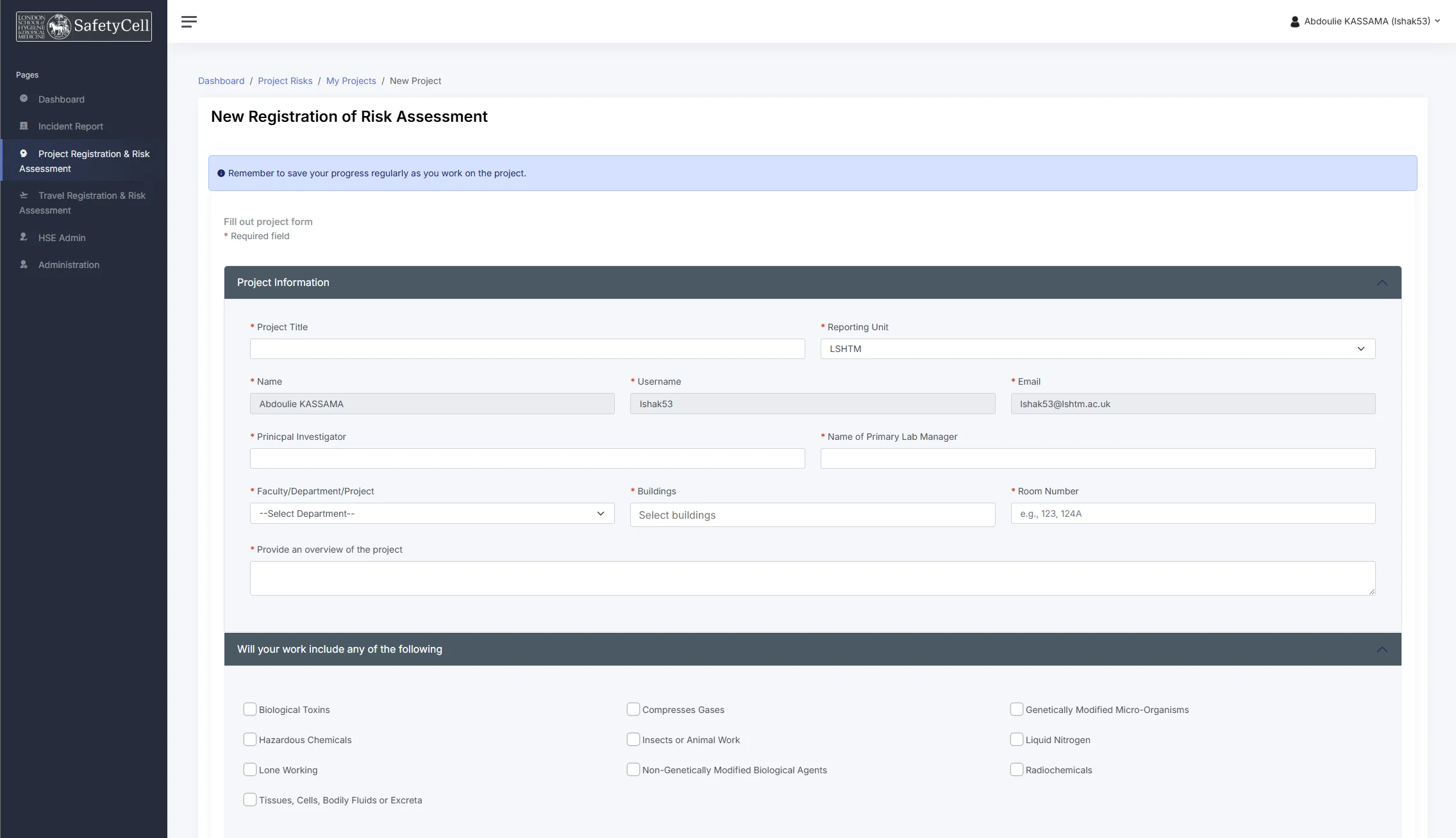 SafetyCell App Preview