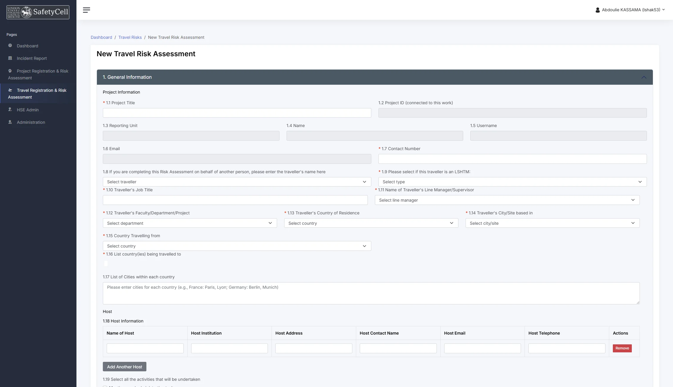 SafetyCell App Preview