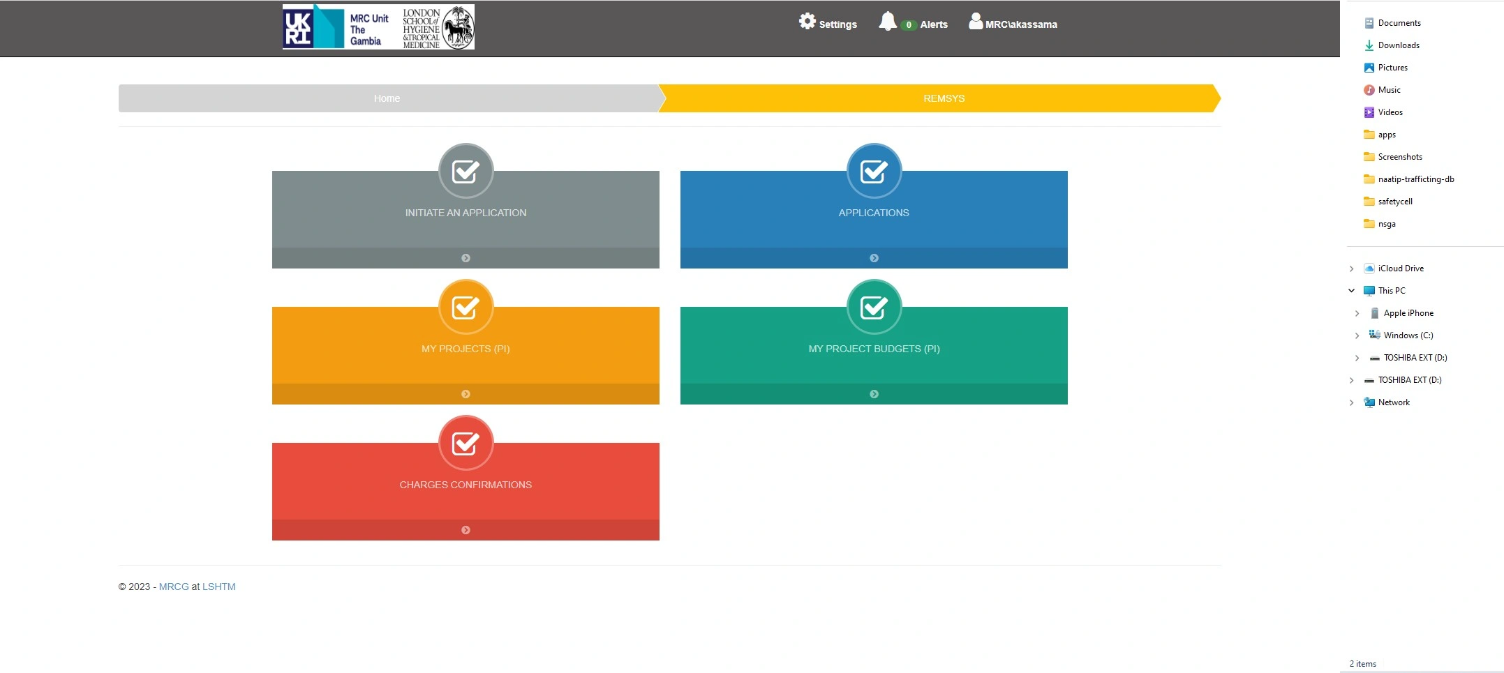 WORKMAN Application Reporting